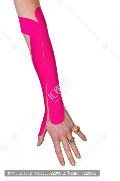 在網(wǎng)球肘kinesiotape