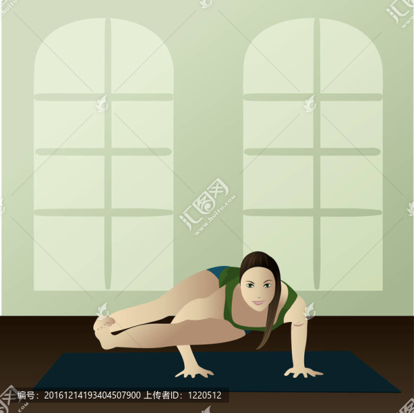Astavakrasana；八角的瑜伽姿勢(shì)