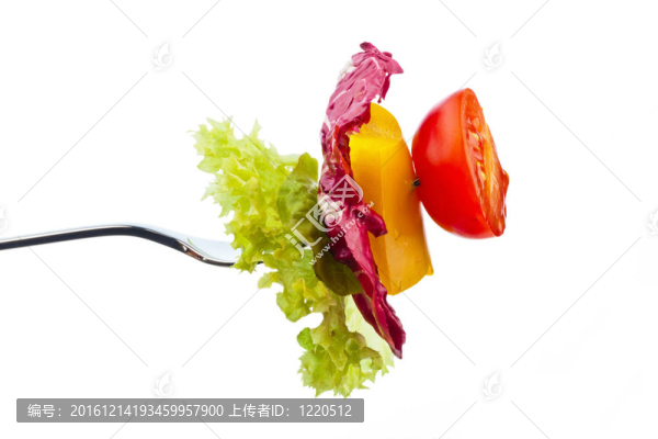 叉子沙拉