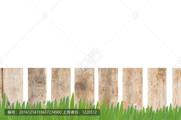 木材和草的背景和質(zhì)地；孤立