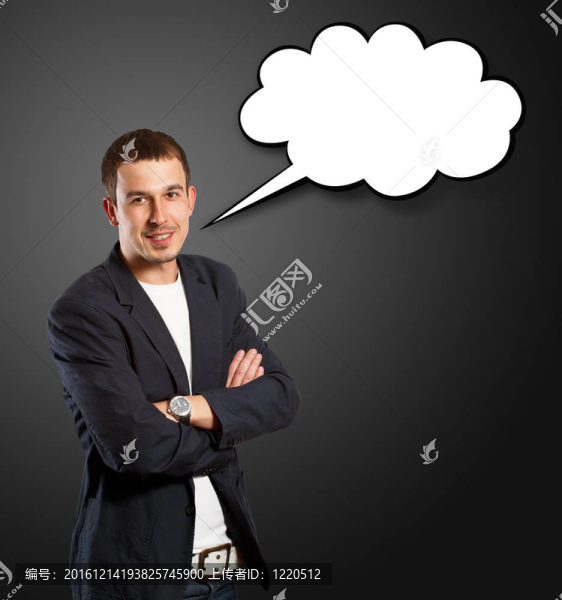 有言論泡沫的商人