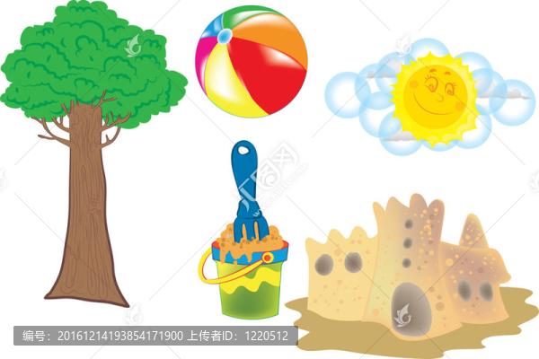 海灘工具樹