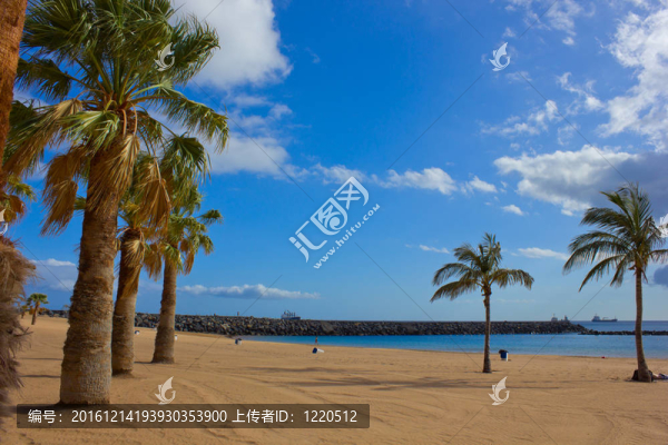 Playa,Las,Teresitas；特內里費；西班牙