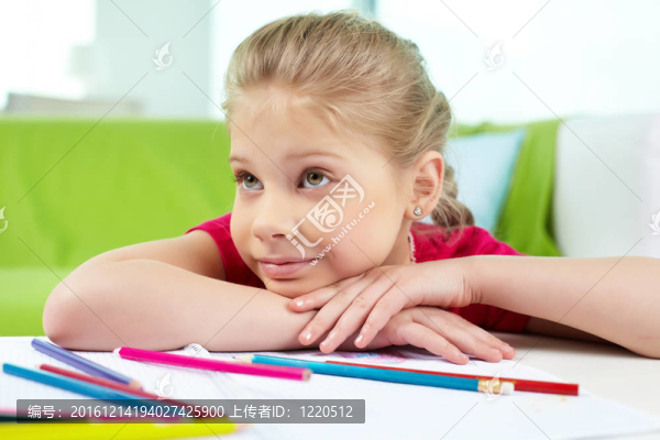 可愛的女孩