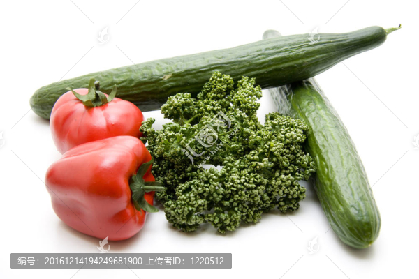 不同的蔬菜