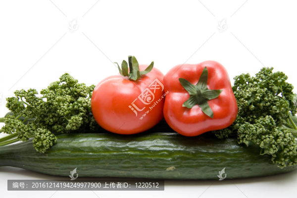 不同的蔬菜