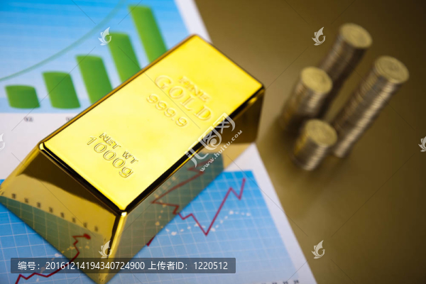 帶線性圖形的金條
