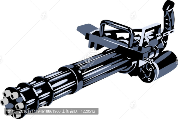 機槍；圖