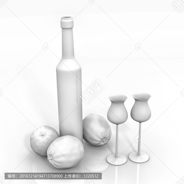 靜物與檸檬瓶
