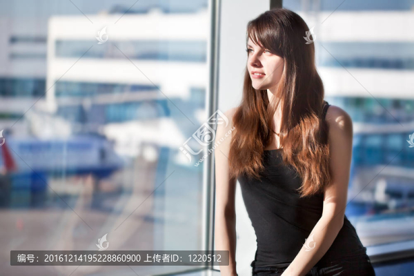 機場里的女人