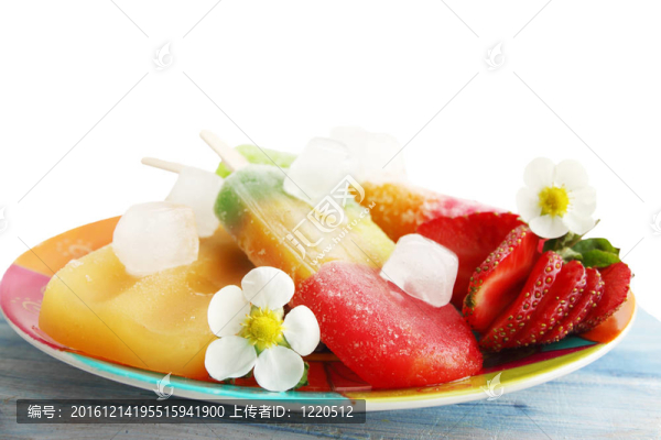 冷凍草莓果茶