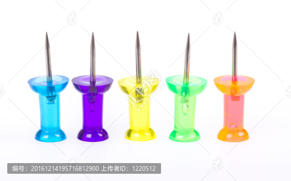 彩色推針組