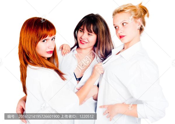 三個(gè)漂亮的女孩