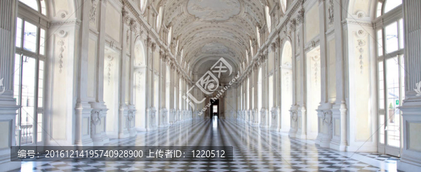 意大利：Galleria,di,Diana；韋納里亞皇家宮殿