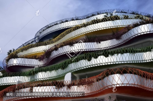 彩色建筑