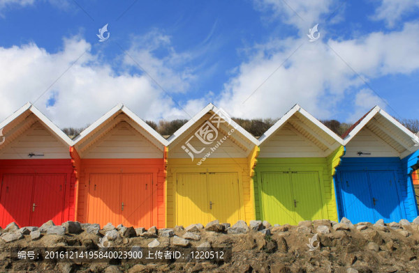 豐富多彩的海灘小屋