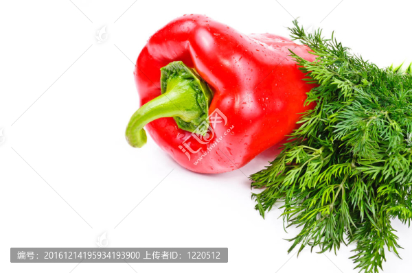 紅辣椒和歐芹