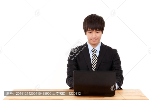 年輕商人肖像