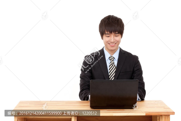 年輕商人肖像