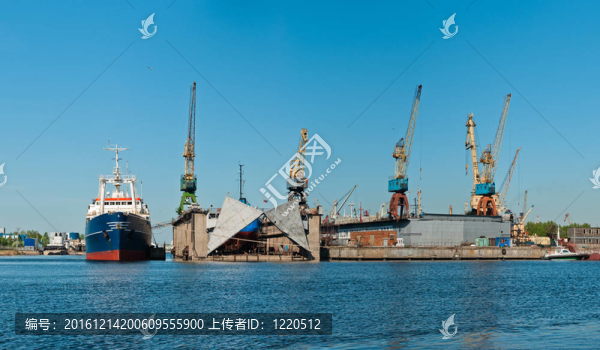 造船船全景
