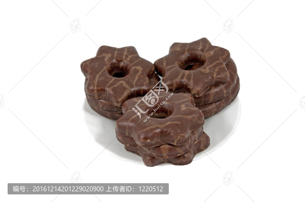 盤子里的餅干