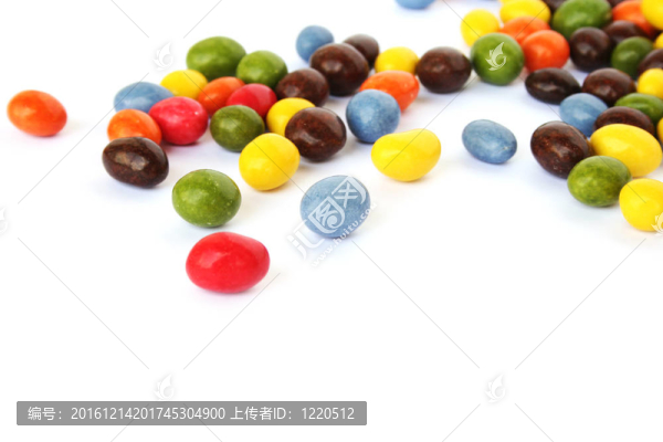 五顏六色的糖果