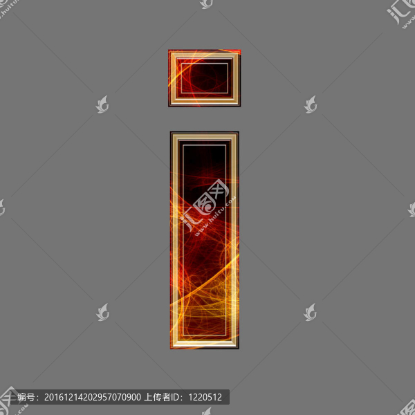 3D抽象與未來字母