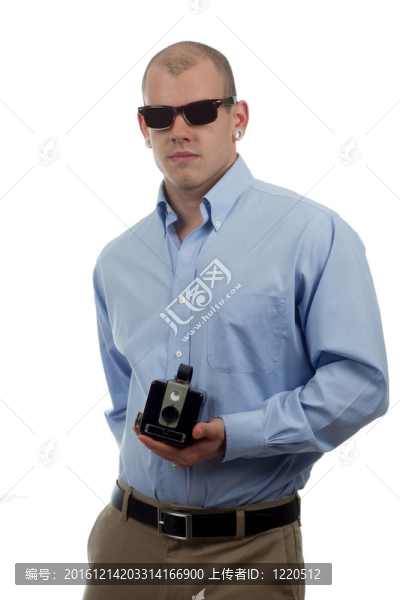 酷美男子與照相機
