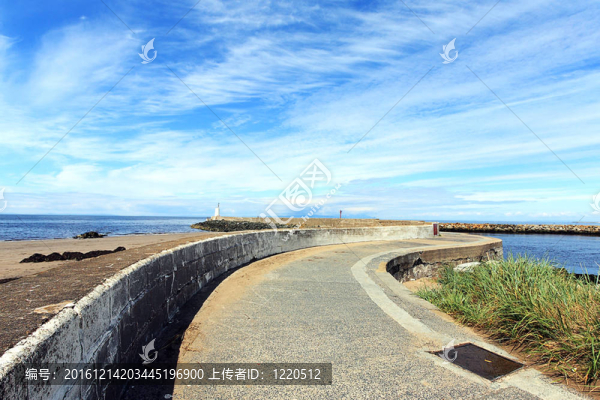 格文；蘇格蘭；橋墩導致老燈塔