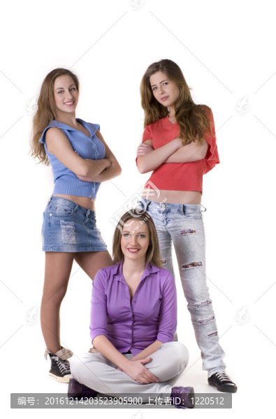 快樂的小女孩