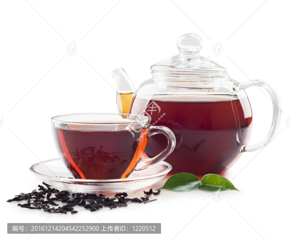 在一杯茶