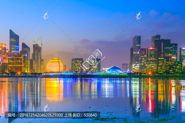 杭州CBD夜景