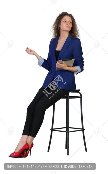 年輕的女商人