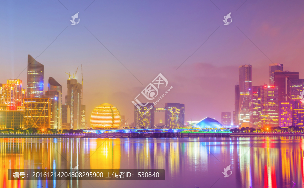杭州CBD夜景