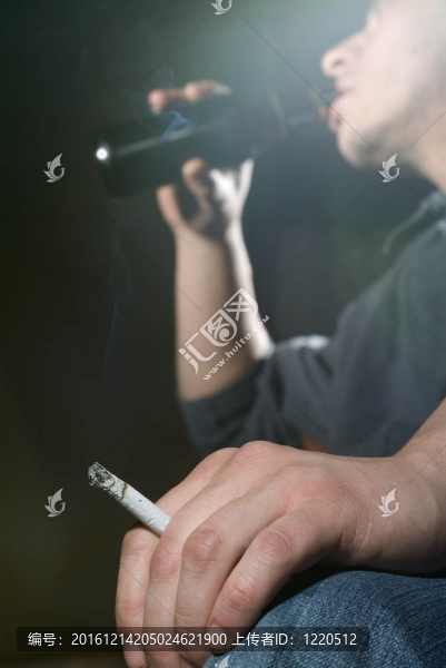 吸煙和酒精成癮
