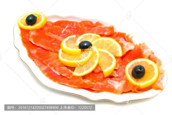 新鮮三文魚(yú)近白