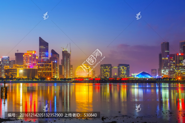 杭州CBD夜景