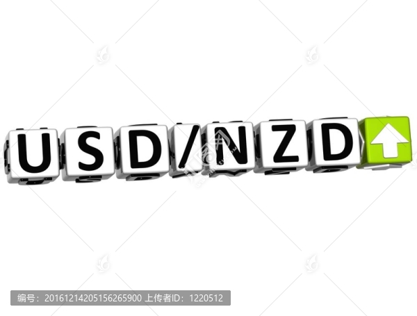 3d貨幣美元紐元匯率的概念符號按鈕