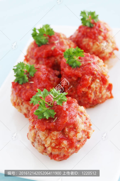 肉丸香菜