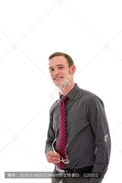 敏銳的年輕商人