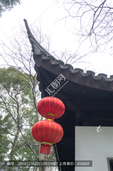 飛檐,燈籠