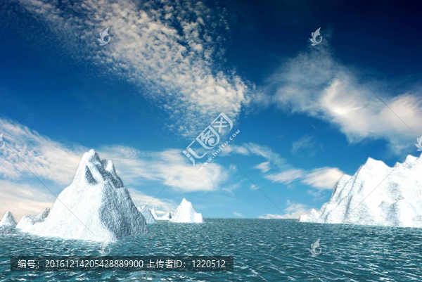 天空好的雪山