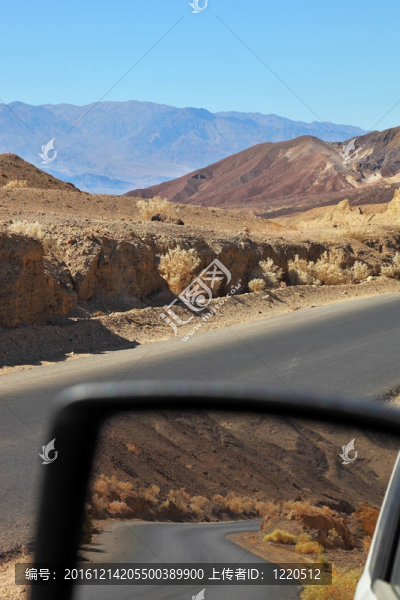 柏油路死亡山谷