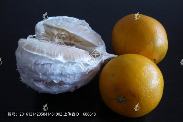 橙子和柚子