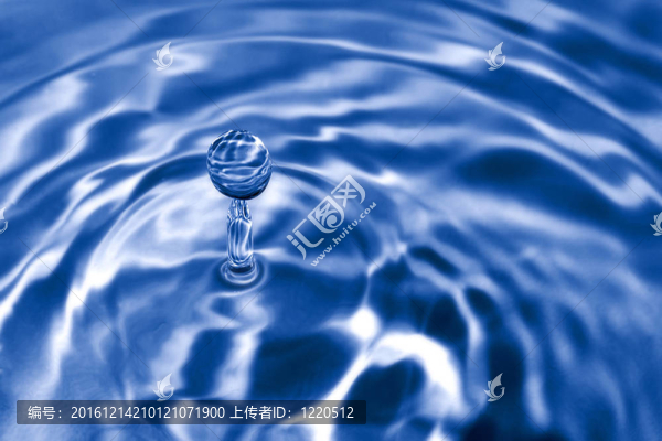 藍色水滴