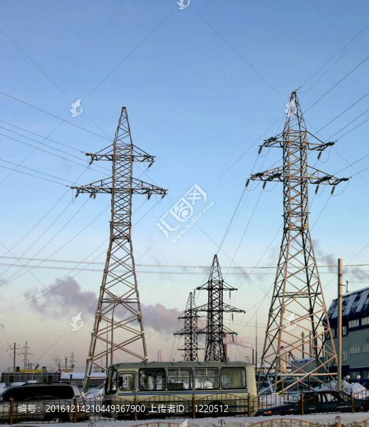 俄羅斯輸電線路