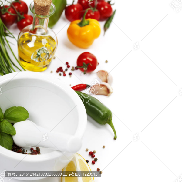 鹽和蔬菜