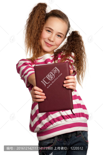 女孩的書