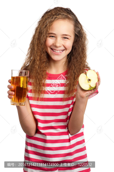 蘋果汁女孩
