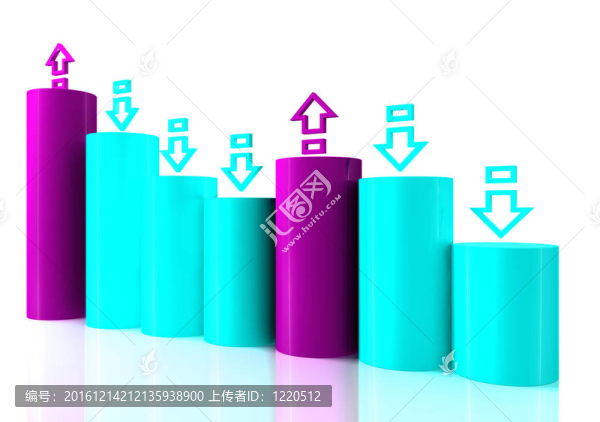 顏色塊落桿圖